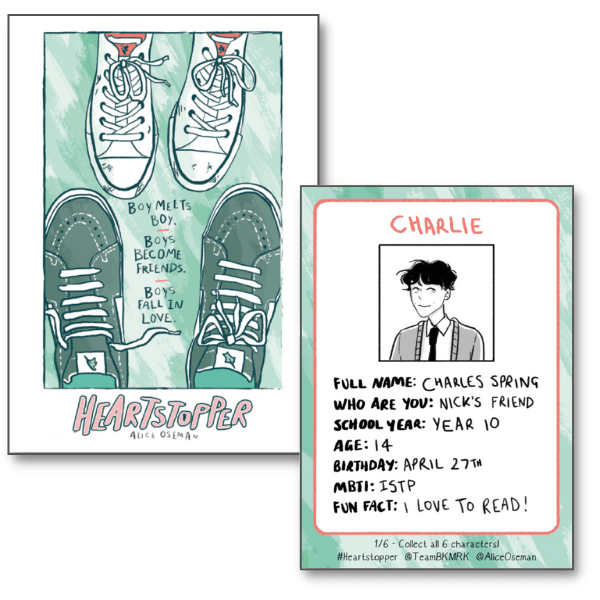 Heartstopper character cards